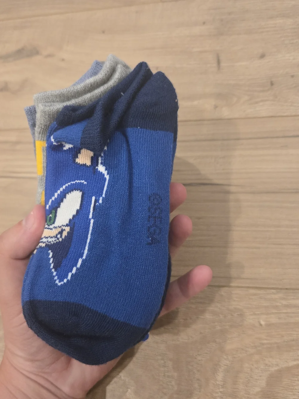 NWT Sonic the Hedgehog Boys No Show Socks 6 Pack Size M Shoe 9-2.5